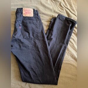 Levi's Charcoal Denim Pants